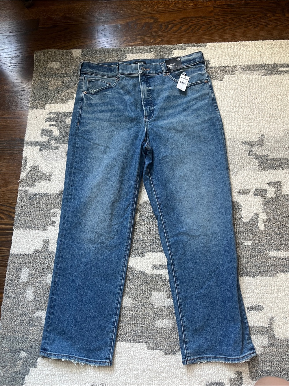 Express High-Rise Women's Jeans in Blue